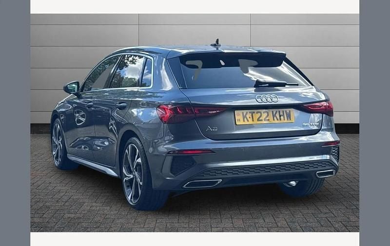 Used Audi A3 S-Line 150 HP (110 kW) 2022 Grey Sedan