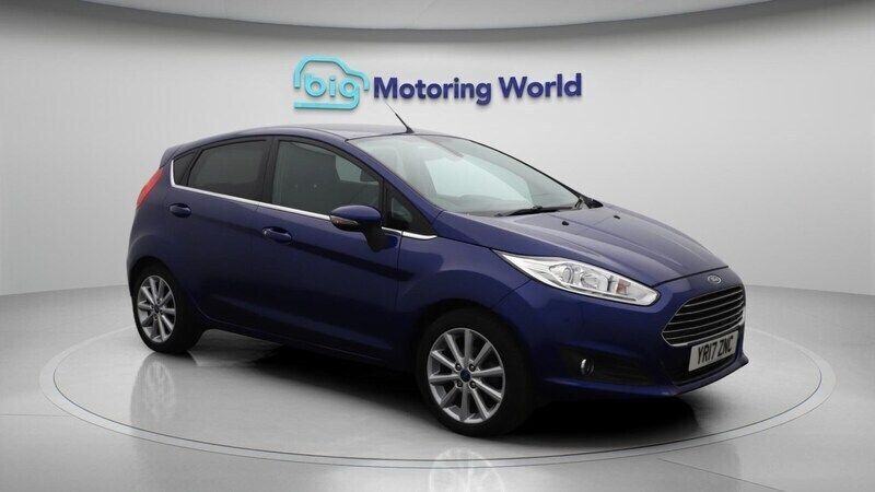 Blue Used 2017 Ford Fiesta Titanium Hatchback | £11,500 (Super price) - Image 1/4