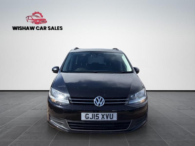 Used VW Sharan SE 140 HP (102 kW) 2015 Black MPV