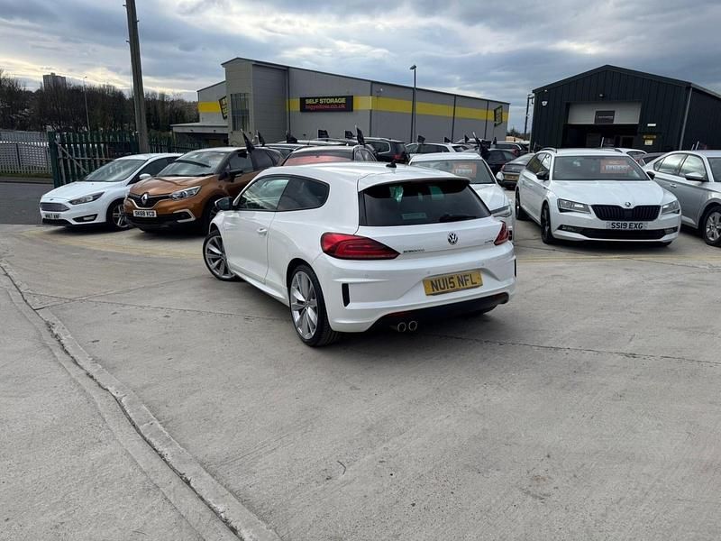 Used VW Scirocco R-line 184 HP (135 kW) 2015 White Coupe