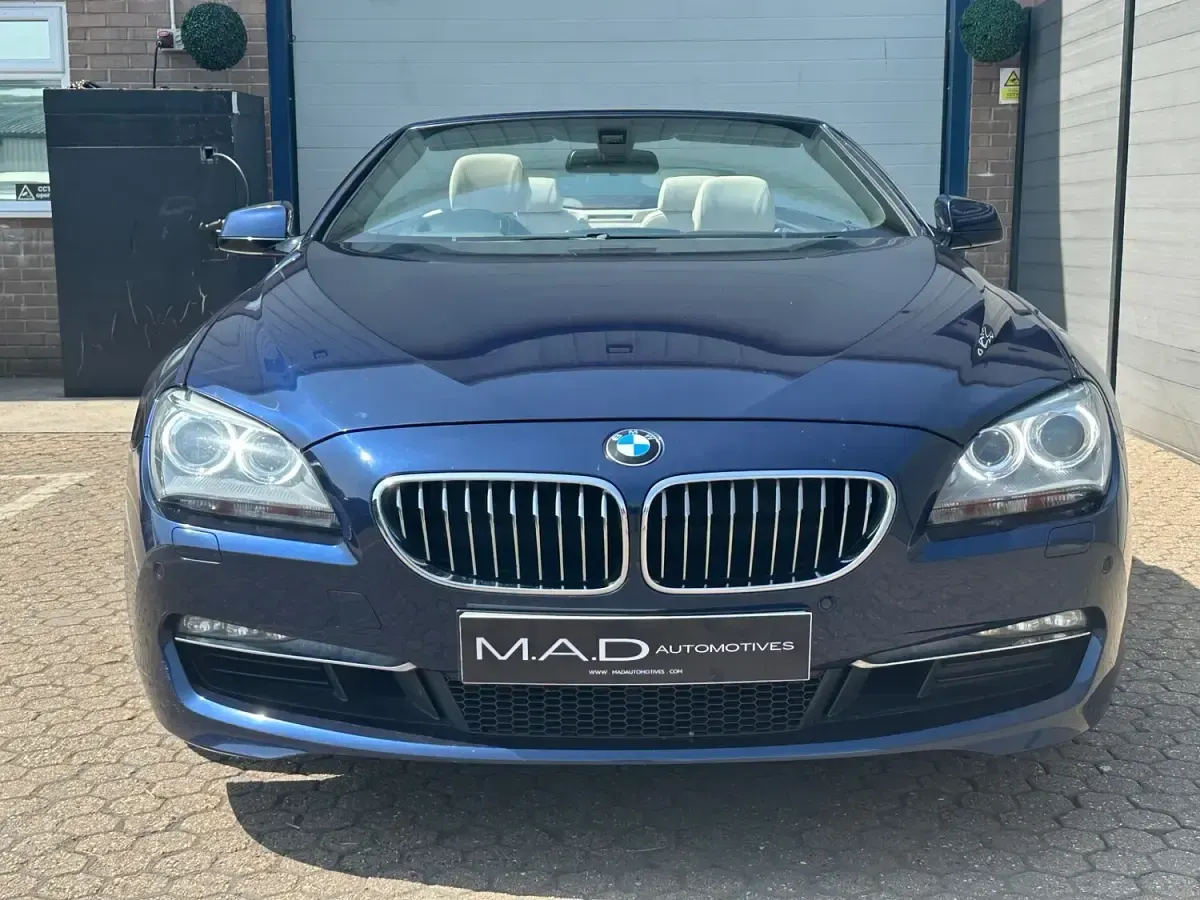 Used BMW 640 Cabriolet Comfort Edition 2011 Blue Cabriolet