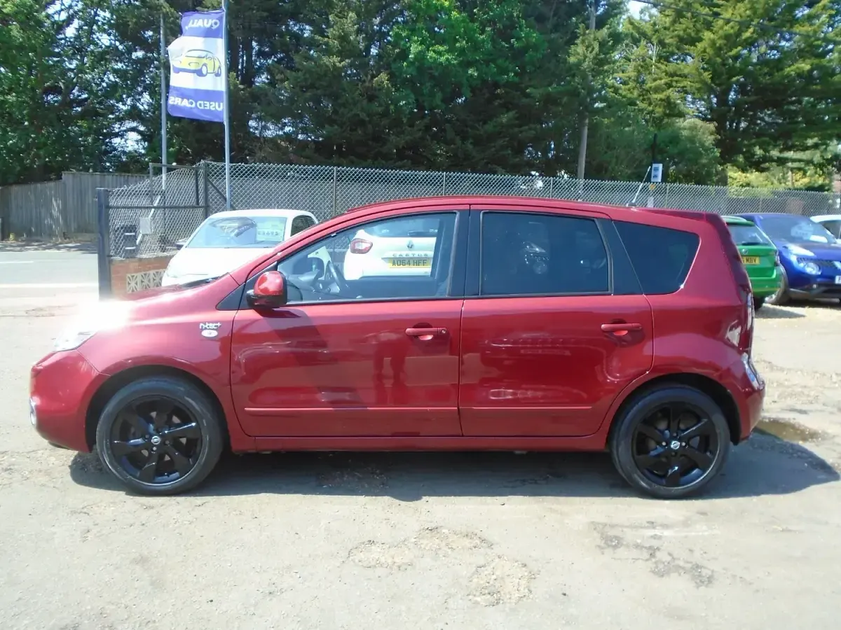 Used Nissan Note N-TEC 2012 Red Hatchback