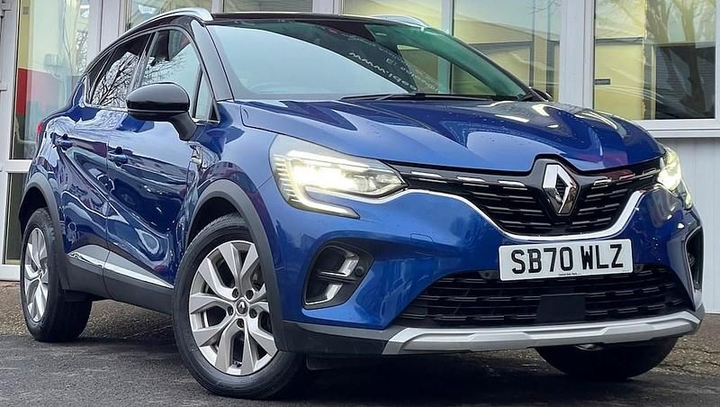 Used Renault Captur Version S 100 HP (73 kW) 2021 Blue/black SUV