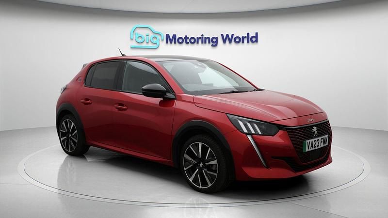Used 2023 Peugeot e-208 GT Hatchback | £13,900 (Fair price) - Image 1/4