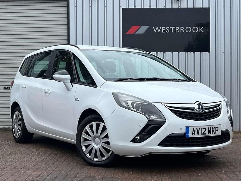 White Used 2012 Vauxhall Zafira Tourer MPV | £3,700 (Fair price) - Image 1/4