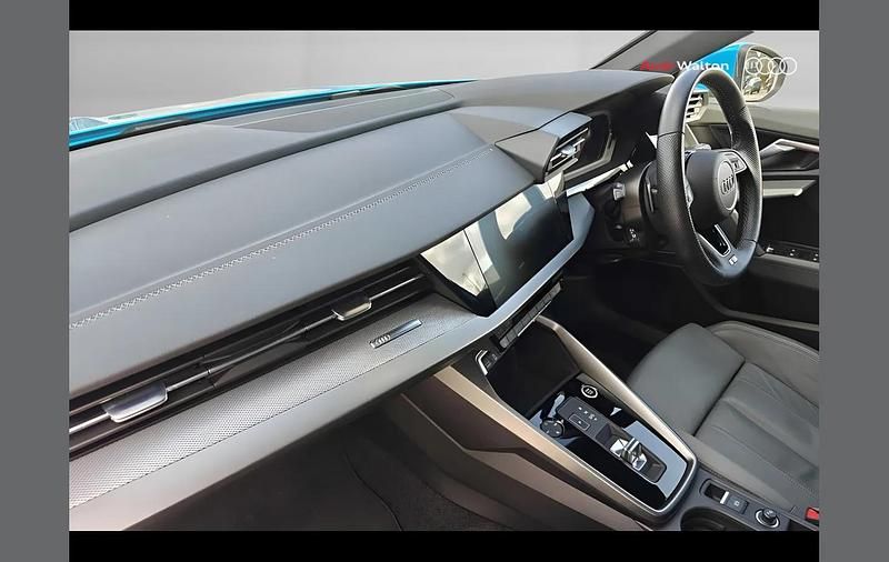 Used Audi A3 S-Line 147 HP (108 kW) 2022 Blue Sedan