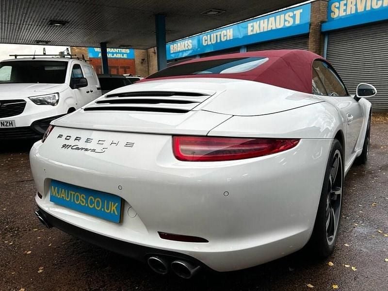 Used Porsche 911 Carrera S Cabriolet 400 HP (294 kW) 2013 White Cabriolet