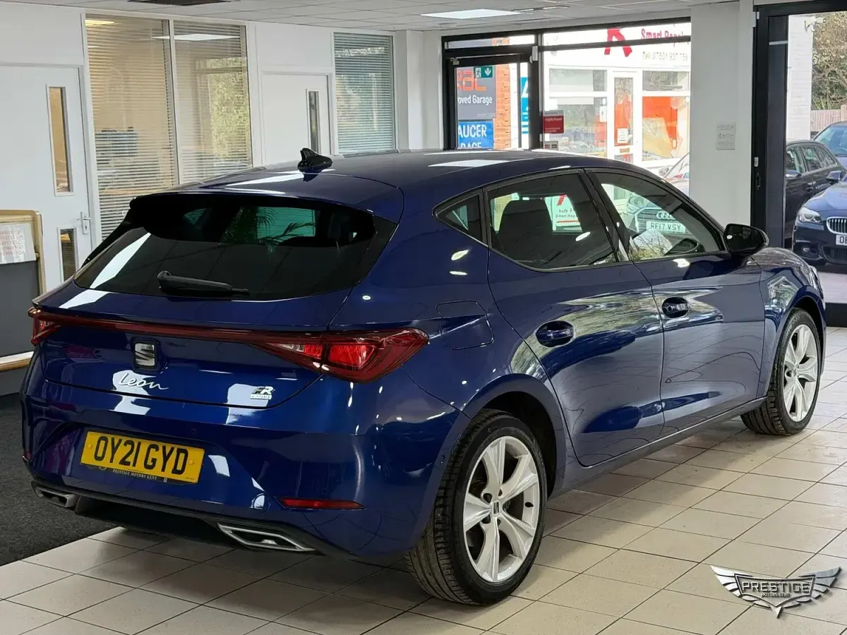 Used Seat Leon FR 2021 Blue Hatchback