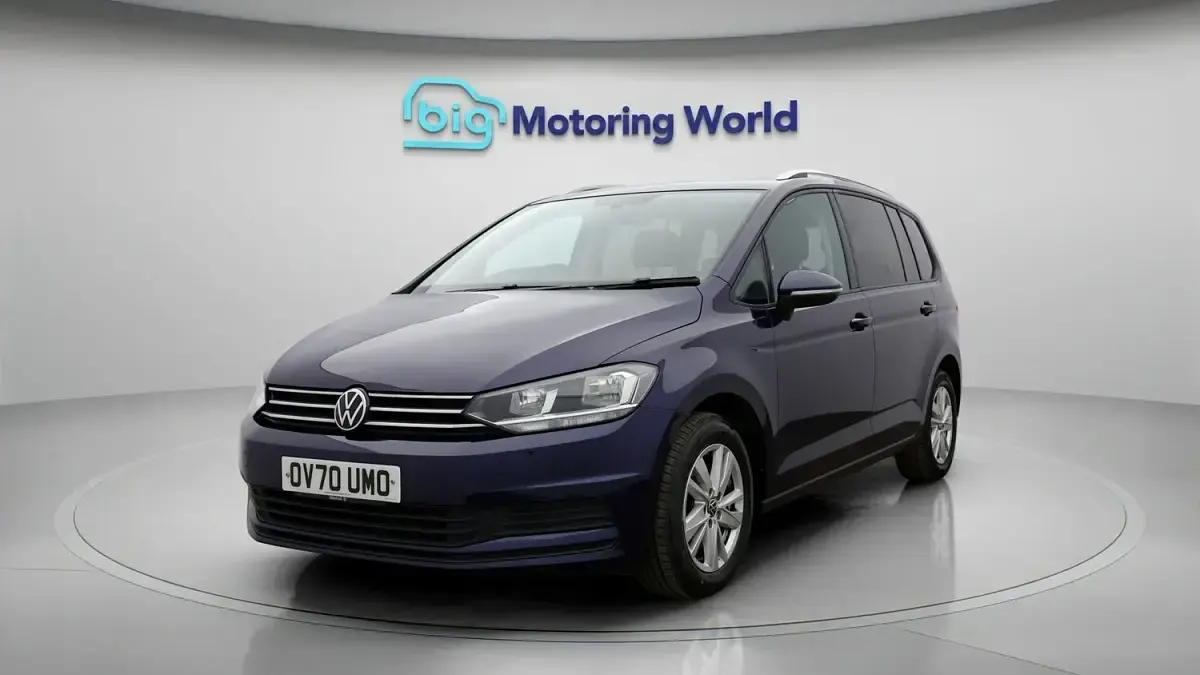 Used VW Touran Family 148 HP (108 kW) 2020 Blue MPV