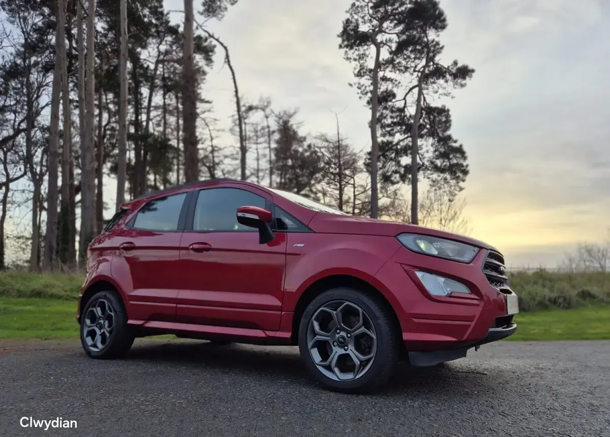 Used Ford Ecosport ST-Line 125 HP (91 kW) 2022 Red SUV