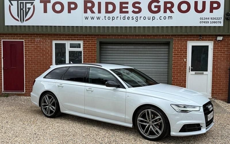 White Used 2018 Audi A6 Black Edition Estate | £17,989 (A bit pricey) - Image 1/4