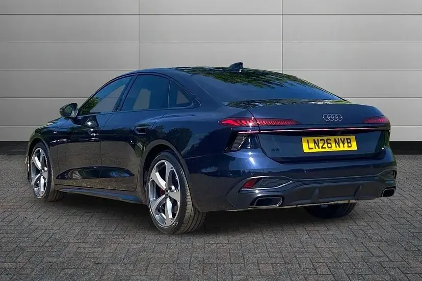 New Audi A6 S-Line 204 HP (150 kW) 2026 Firmament blue Sedan