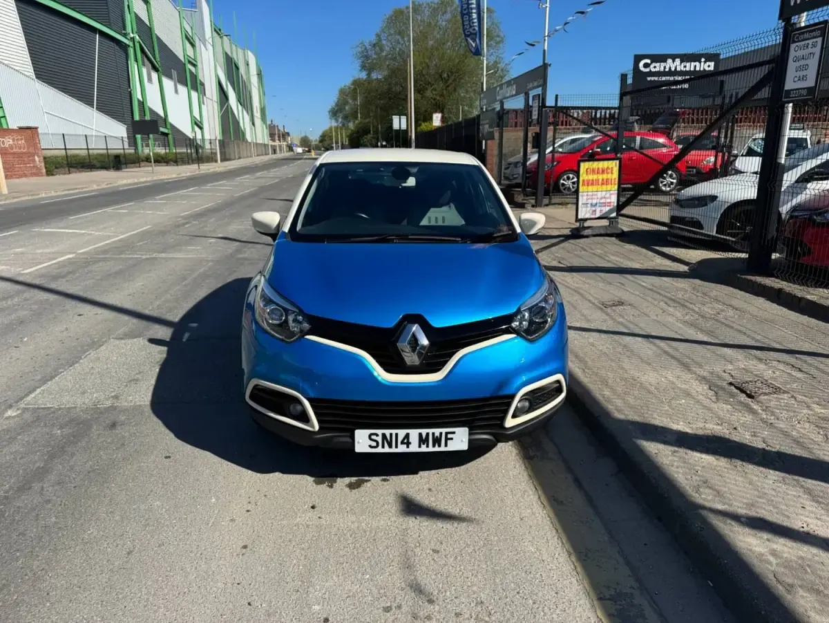 Second-hand Renault Captur Dynamique 90 CP (66 kW) 2014 Albastru SUV