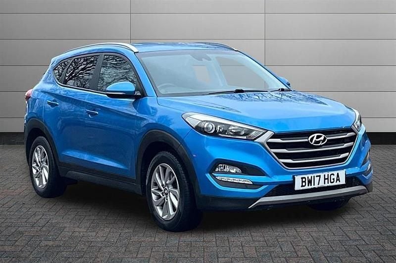 Ara blue Used 2017 Hyundai Tucson SE SUV | £9,490 (Good price) - Image 1/4