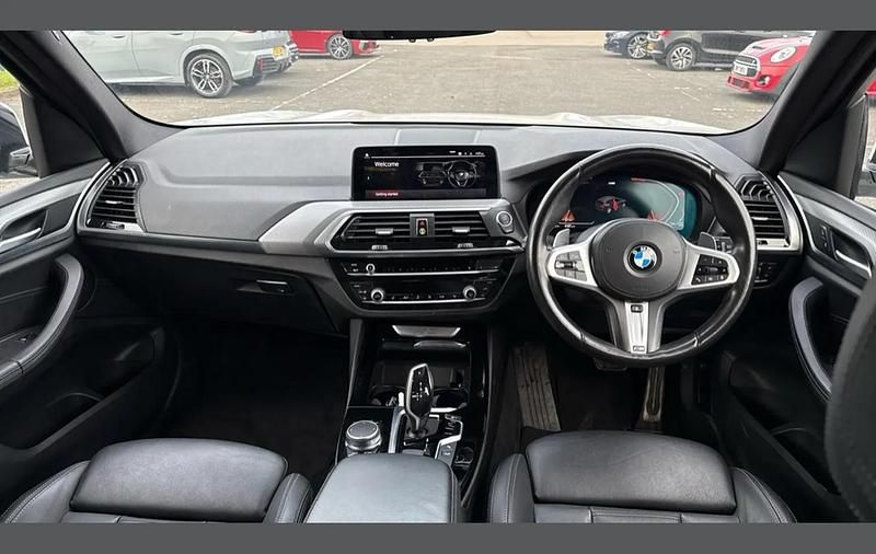 Used BMW X3 M Sport 184 HP (135 kW) 2021 Alpine white  SUV