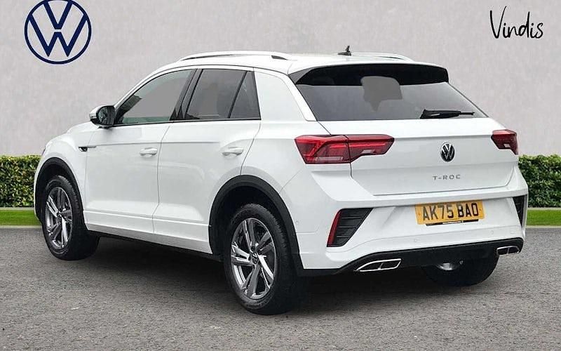 Used VW T-Roc R-line 150 HP (110 kW) 2025 White SUV