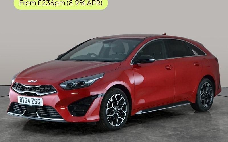 Used Kia ProCeed GT-Line 160 HP (117 kW) 2023 Red Estate