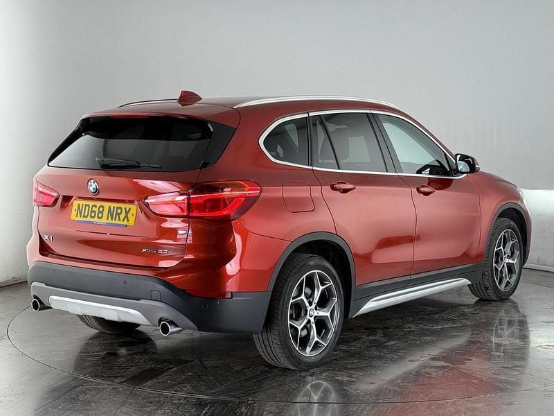 Used BMW X1 xLine 190 HP (139 kW) 2018 Orange SUV