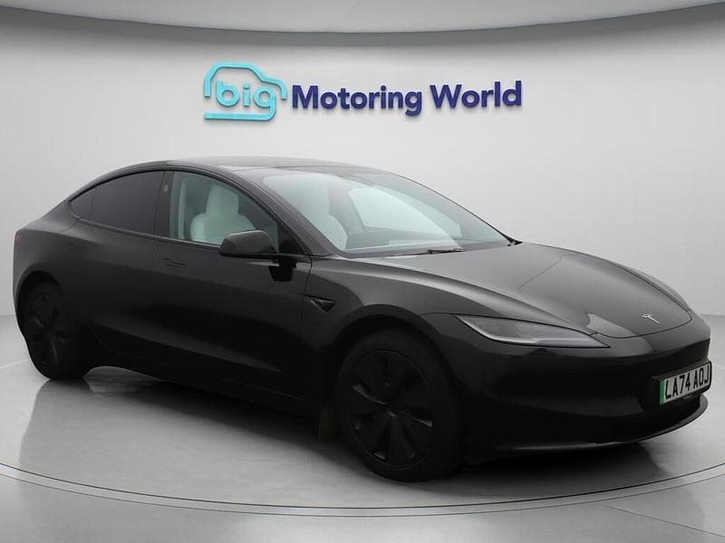 Black Used 2024 Tesla Model 3 RWD Sedan | £32,000 - Image 1/4