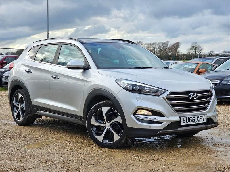 Used Hyundai Tucson Premium SE 2016 Silver SUV