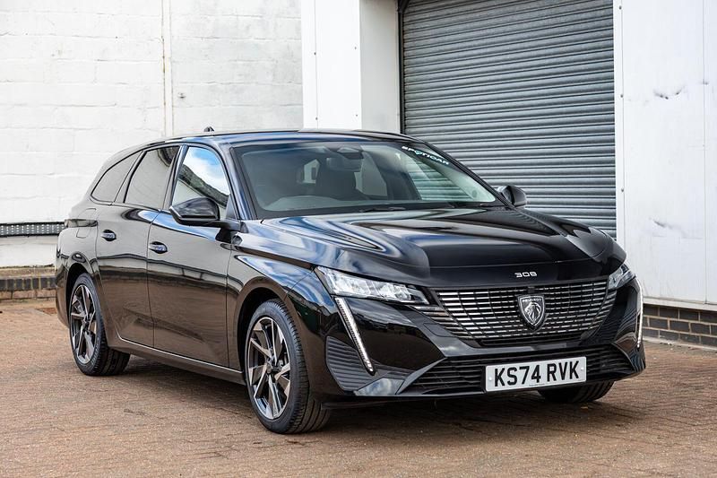 Black Used 2024 Peugeot 308 Allure Estate | £20,750 (A bit pricey) - Image 1/4