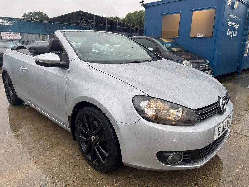 Silver Used 2012 VW Golf Cabriolet GT Cabriolet | £5,995 (Good price) - Image 1/4