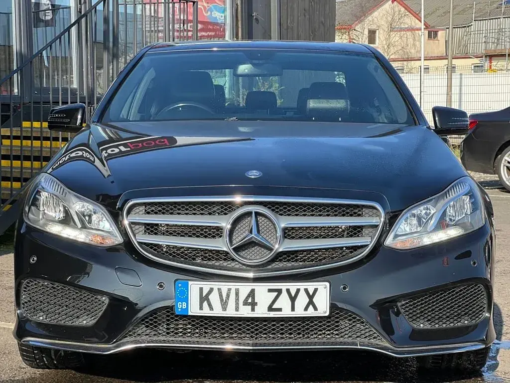 Used Mercedes E220 AMG 170 HP (125 kW) 2014 Black Sedan