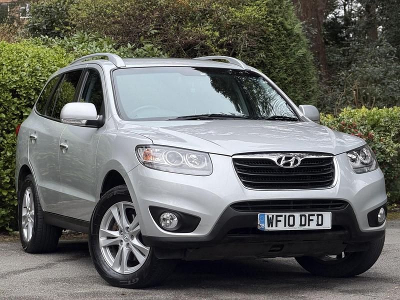 Used Hyundai Santa Fe Premium 194 HP (142 kW) 2010 Silver SUV