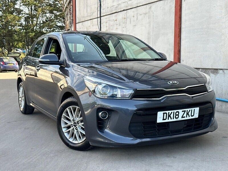 Grey Used 2018 Kia Rio 2 Hatchback | £5,695 (Fair price) - Image 1/2