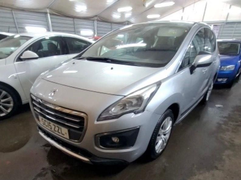 Used Peugeot 3008 Active 120 HP (88 kW) 2015 Silver Estate