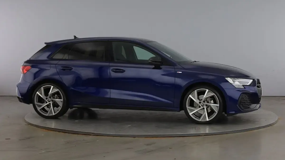 Used Audi A3 Sportback Black Edition 2025 Blue Hatchback