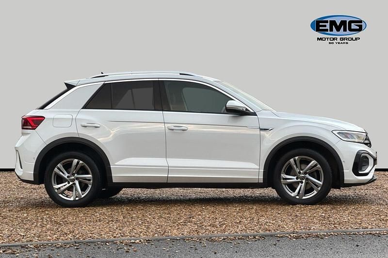 Used VW T-Roc R-line 150 HP (110 kW) 2023 White SUV