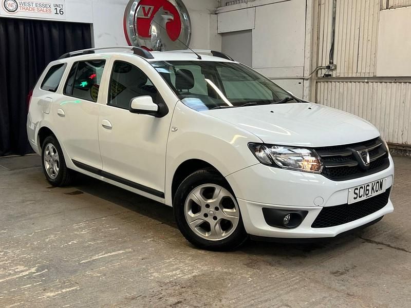 Used Dacia Logan MCV Lauréate 90 HP (66 kW) 2016 White Estate