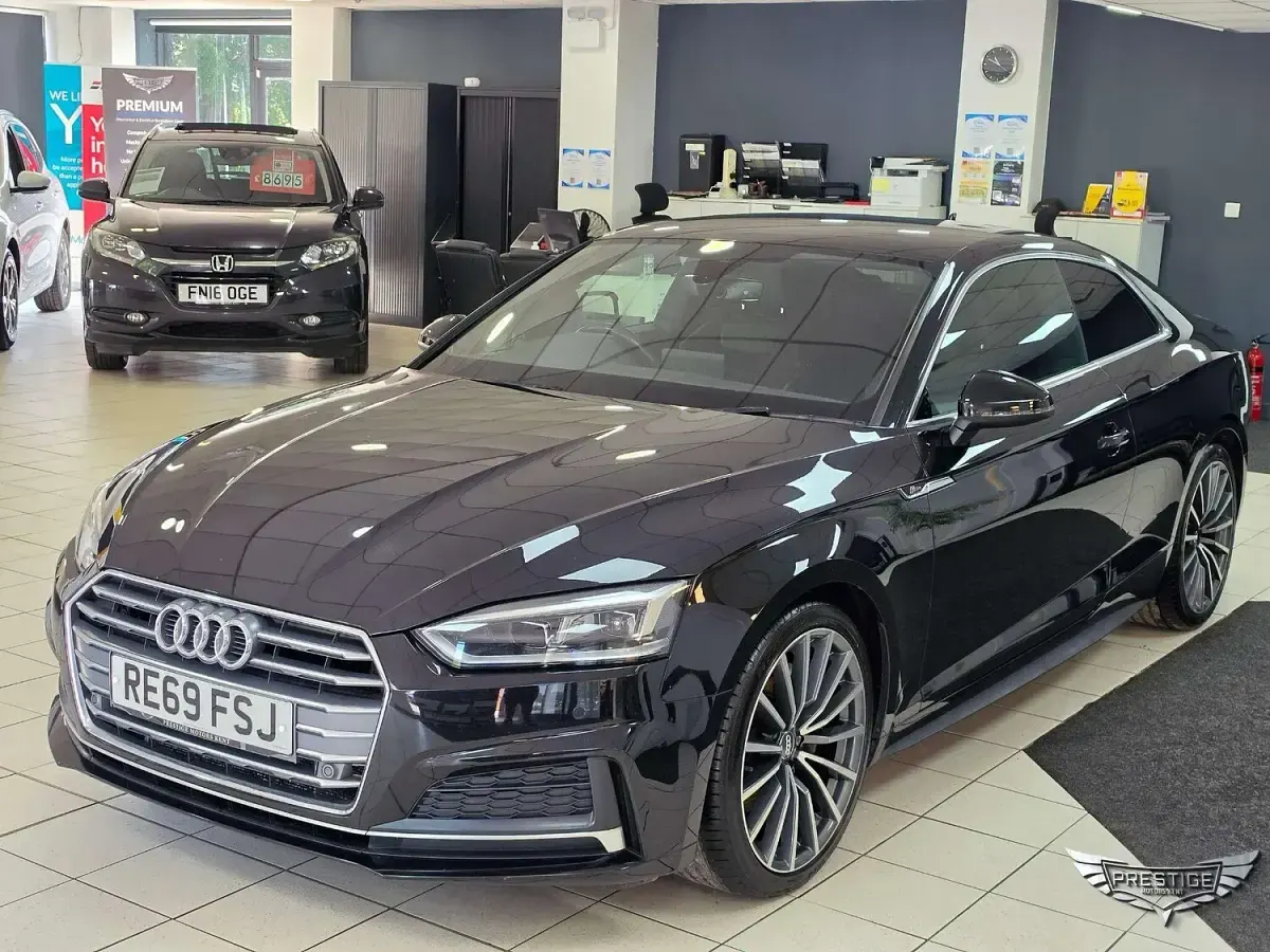 Used Audi A5 S-Line 2019 Black Coupe