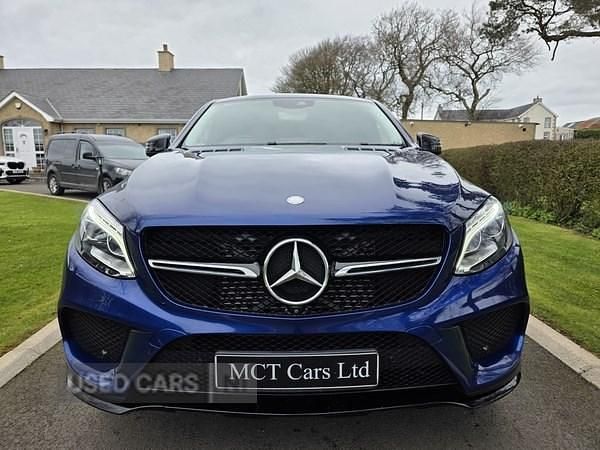Used Mercedes GLE350 AMG Line Premium 2017 Blue Coupe