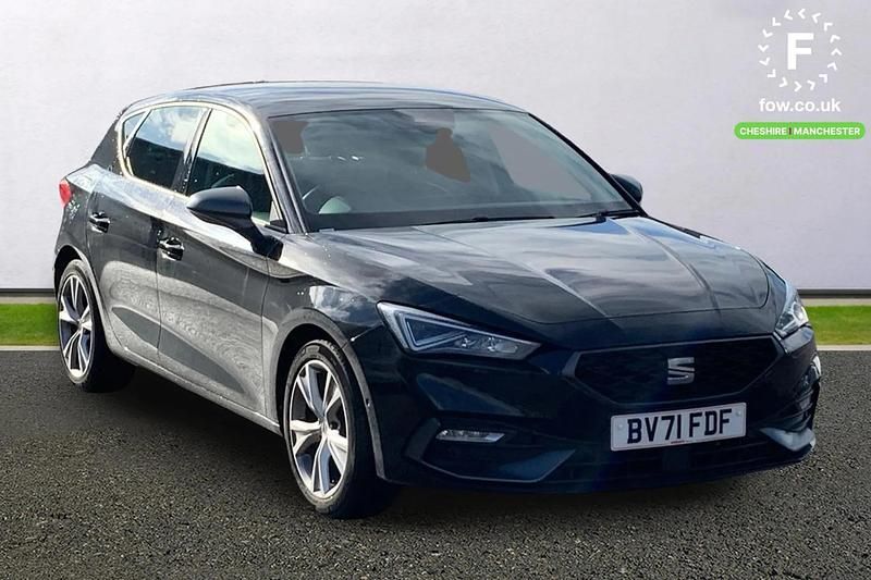 Black Used 2021 Seat Leon ST FR Estate | £16,699 (Fair price) - Image 1/3
