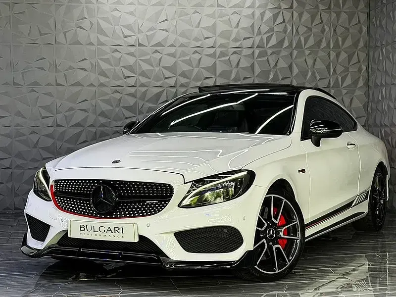Used Mercedes C43 AMG Premium 408 HP (300 kW) 2016 White Coupe