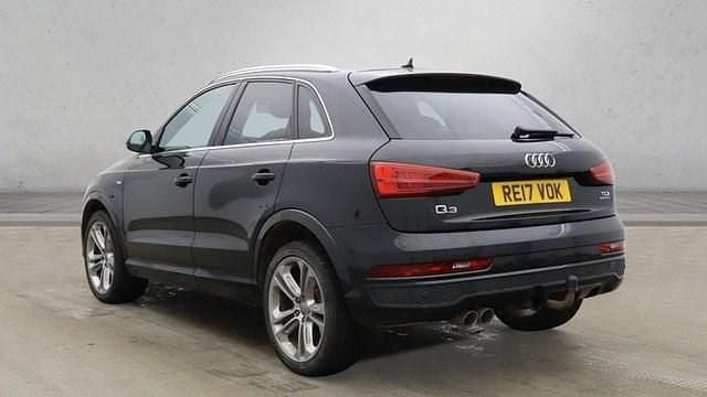 Used Audi Q3 S-line plus 184 HP (135 kW) 2017 Black SUV