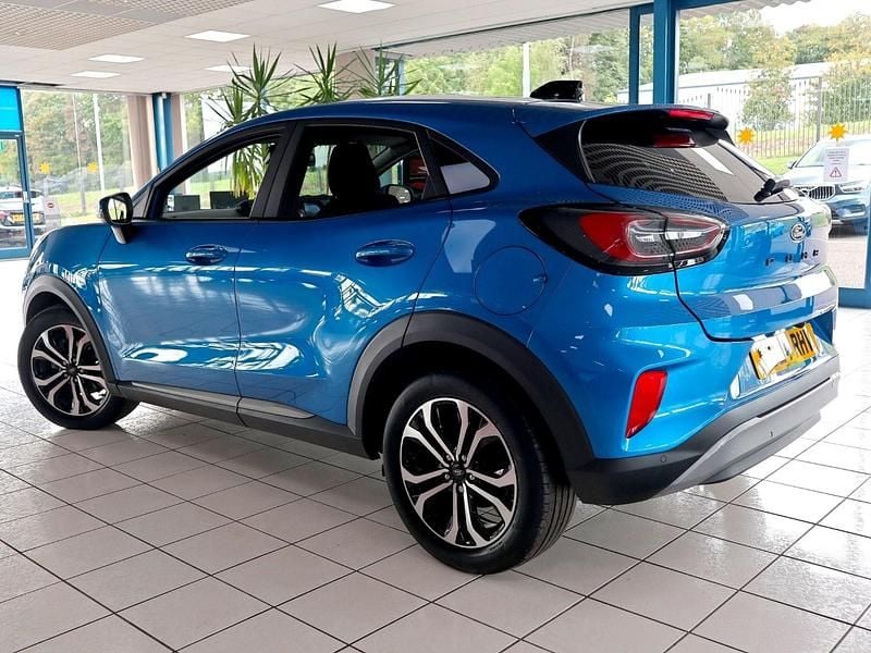 Used Ford Puma Titanium 2024 Blue Hatchback