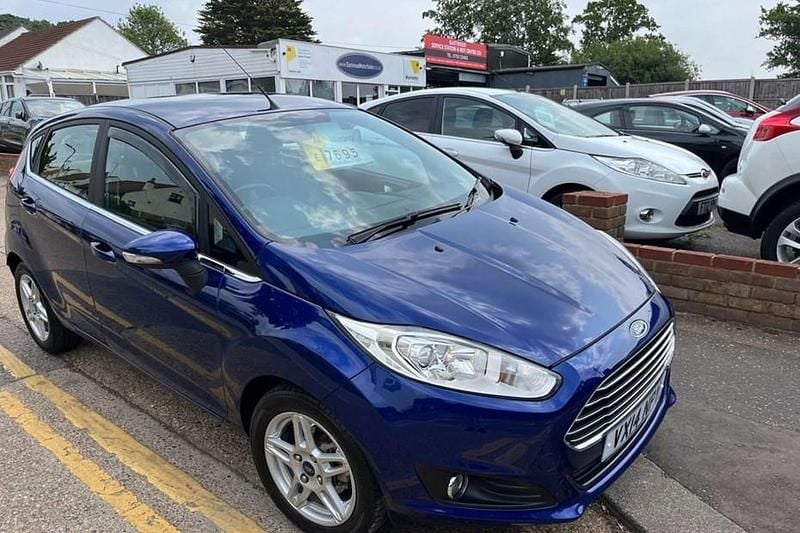 Blue Used 2014 Ford Fiesta Zetec Hatchback | £7,495 (Good price) - Image 1/1