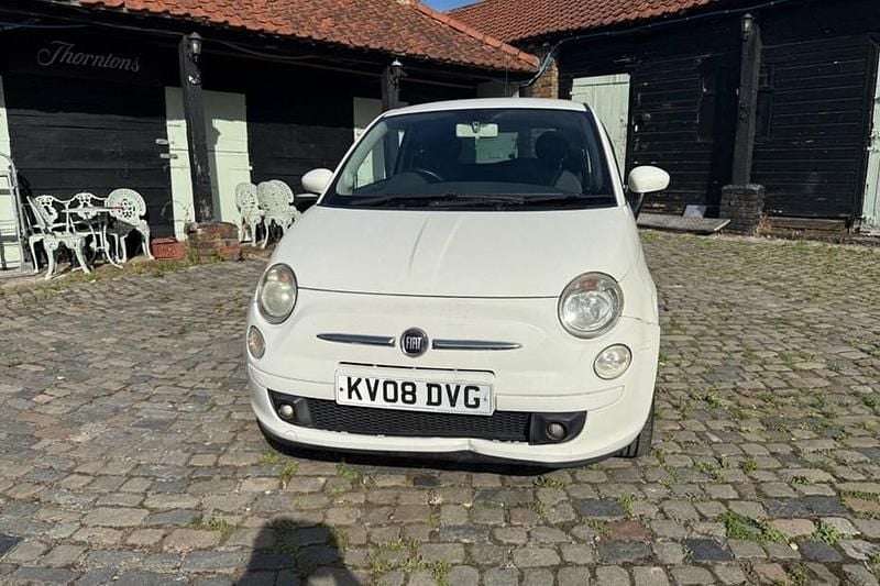 White Used 2008 Fiat 500 Sport Hatchback | £1,100 (Good price) - Image 1/1