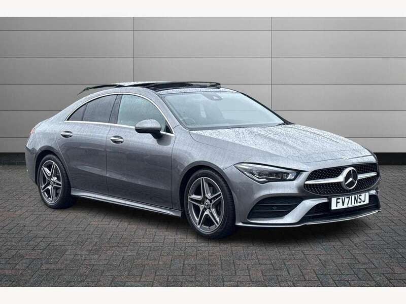 Mountain grey Used 2022 Mercedes CLA180 AMG Line Premium Plus Sedan | £23,995 (Good price) - Image 1/2