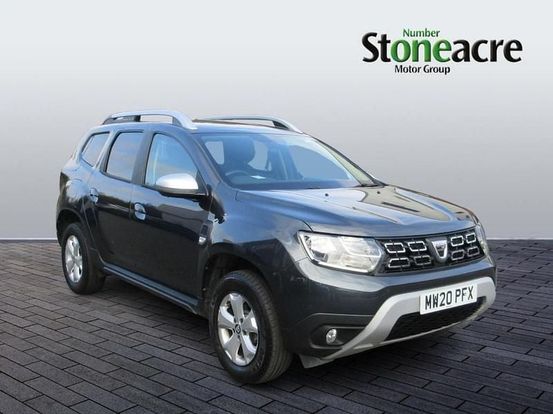 Grey Used 2020 Dacia Duster Comfort SUV | £9,595 (Good price) - Image 1/4