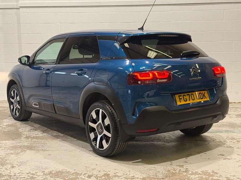 Used Citroën C4 Cactus Flair 108 HP (79 kW) 2020 Blue Hatchback