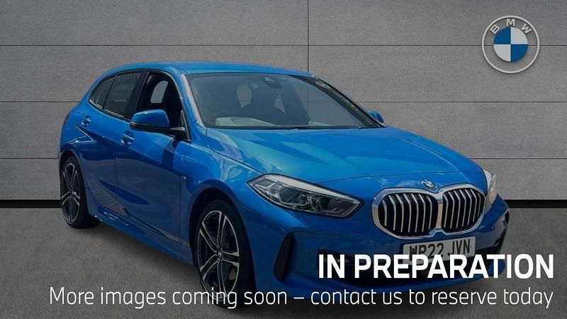Blue Used 2022 BMW 118 M Sport Hatchback | £22,198 (Fair price) - Image 1/4