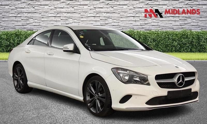 Used Mercedes CLA200 2018 White Coupe
