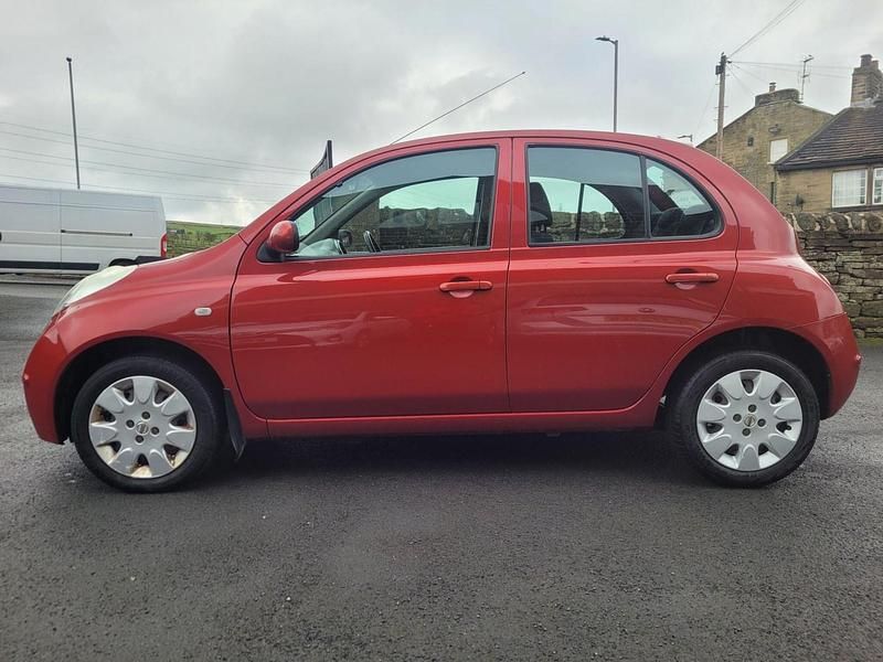 Used Nissan Micra 80 HP (58 kW) 2007 Red Hatchback