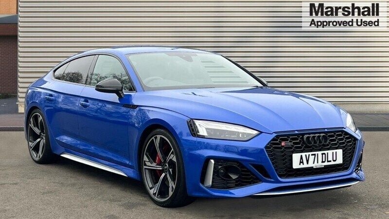 Blue Used 2021 Audi RS5 Advanced Hatchback | £43,175 - Image 1/4