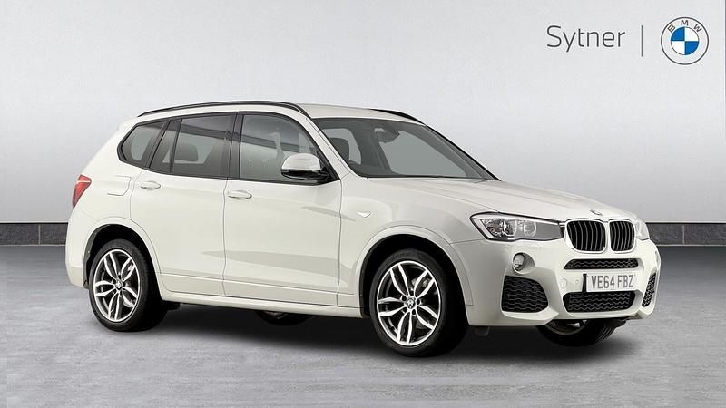 Used BMW X3 M Sport 190 HP (139 kW) 2015 White SUV