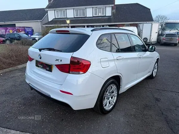 Used BMW X1 M Sport 177 HP (130 kW) 2012 White SUV